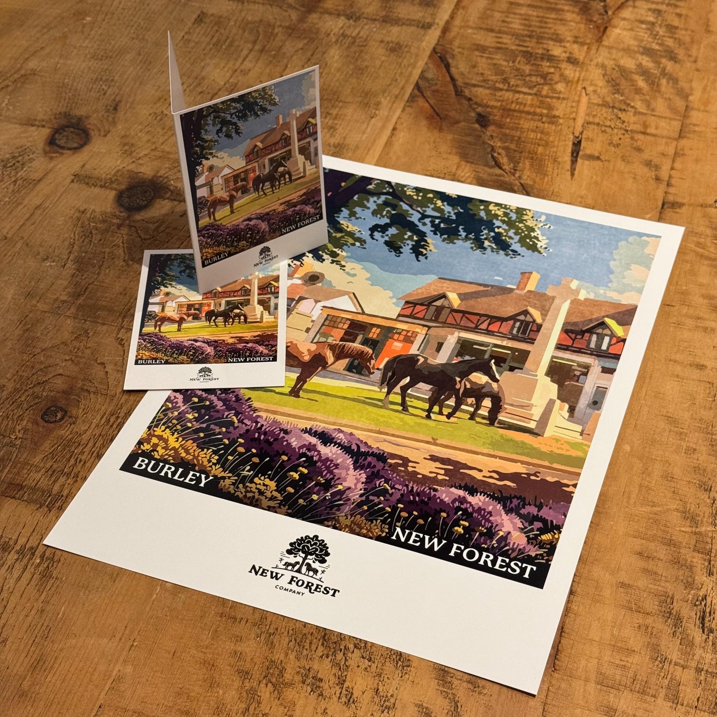 Burley Polaroid Set on Desk