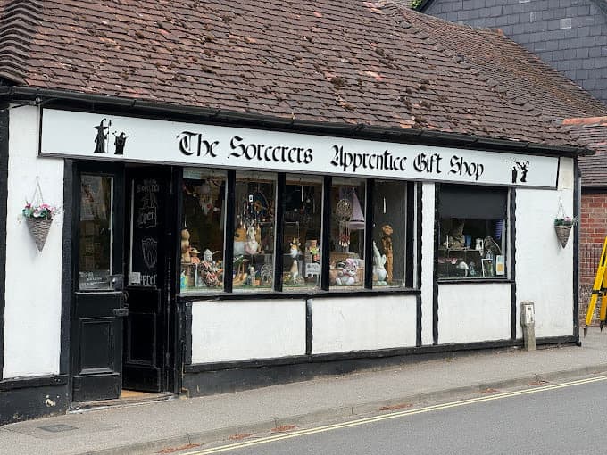 The Sorcerer's Apprentice, gift shop in an old iron forge, Burley