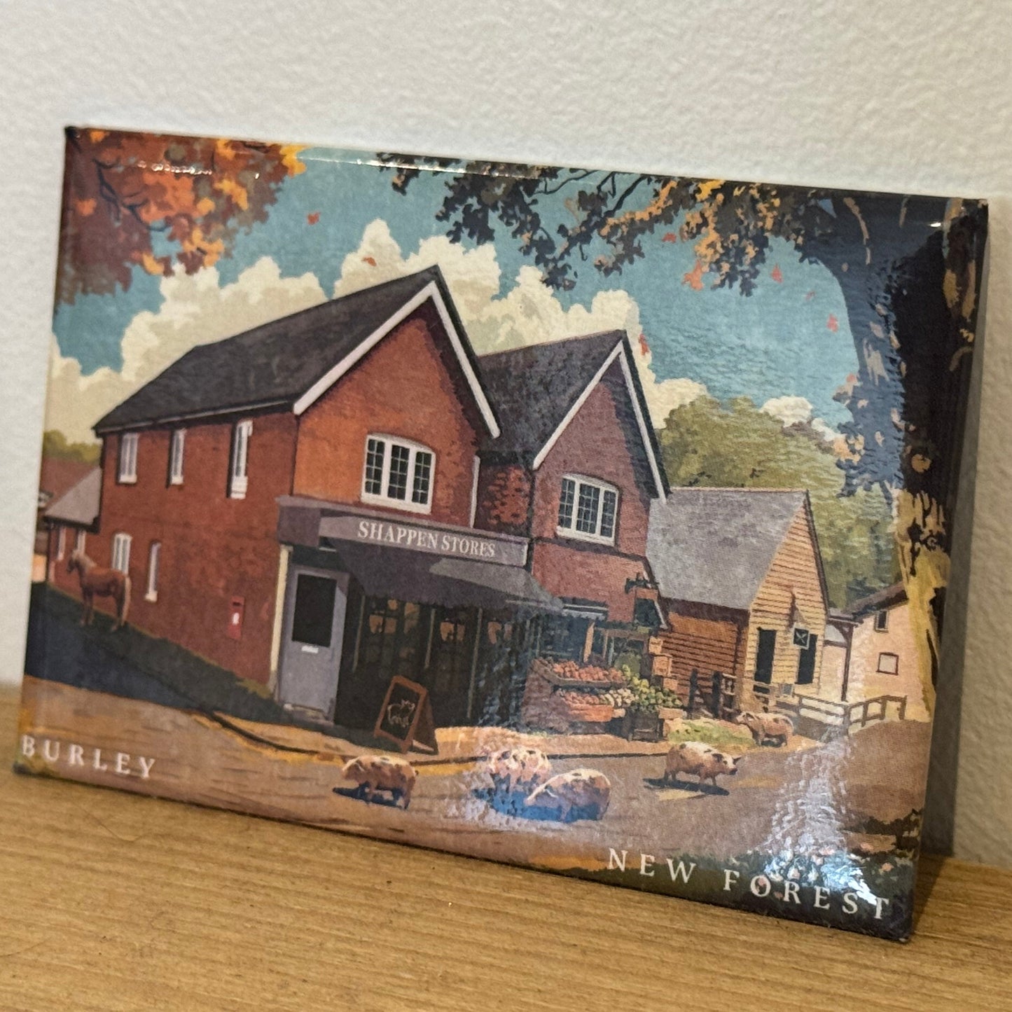 Burley Shappen Stores Magnet On Shelf