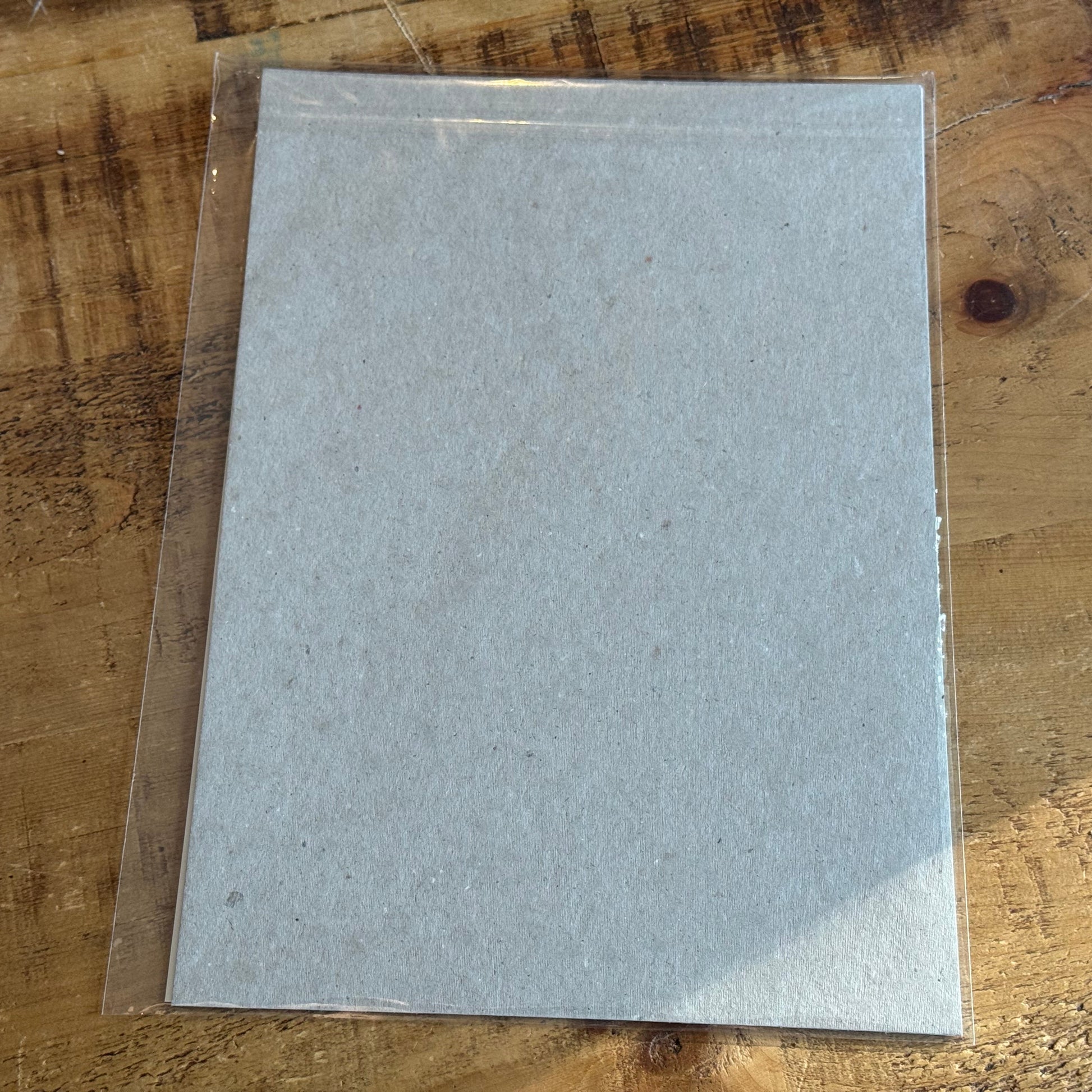 Greyboard backing to protect the poster