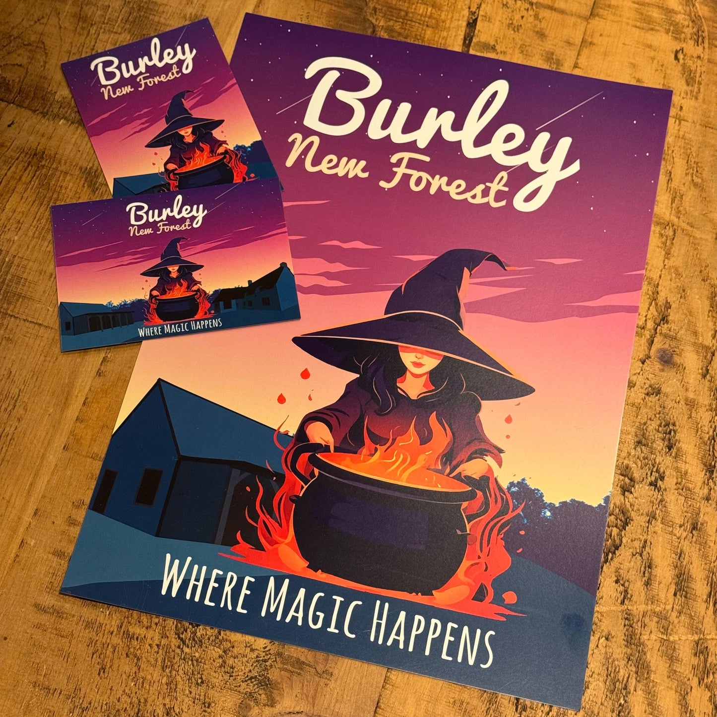 Burley Where Magic Happens Set on Desk