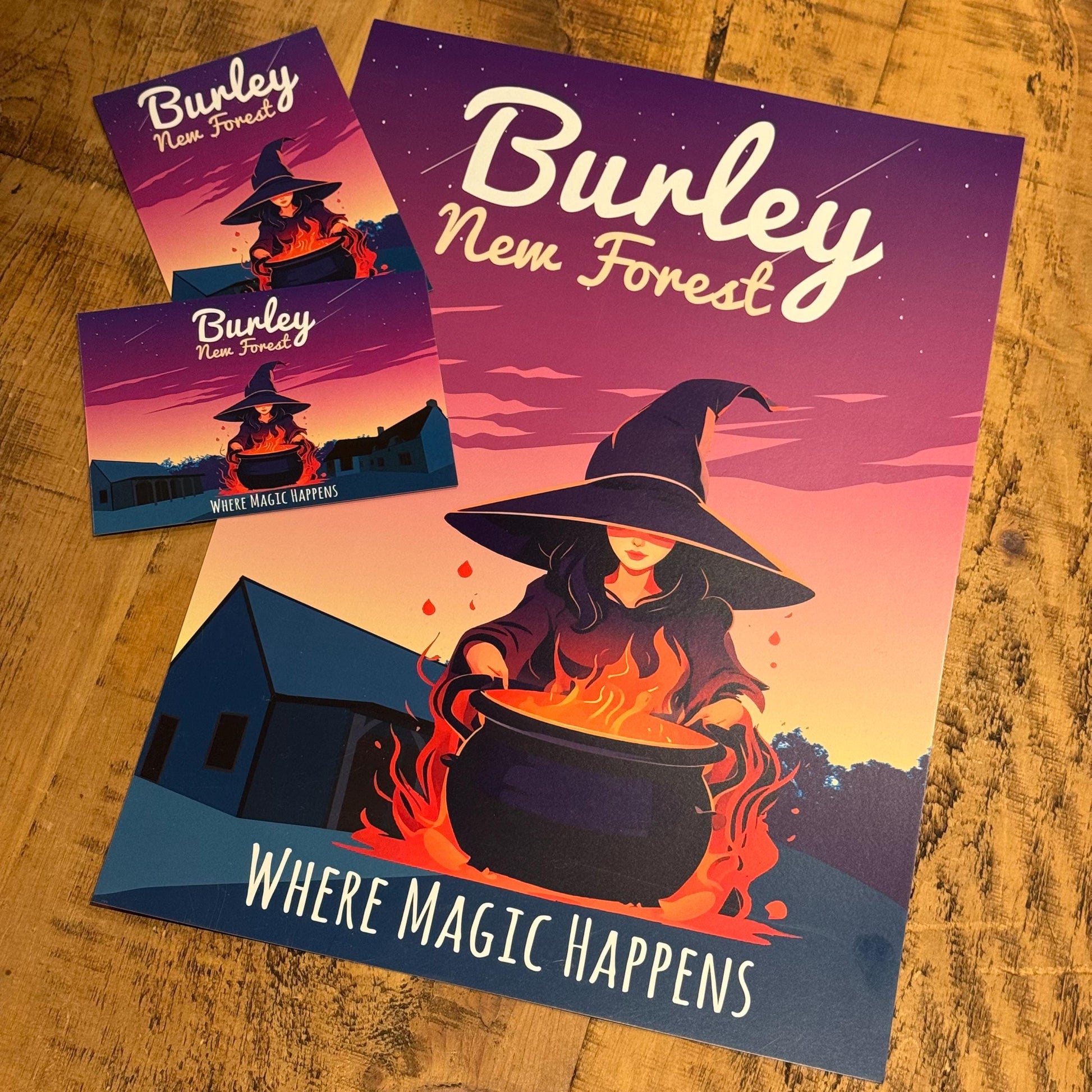 Burley Where Magic Happens Set on Desk